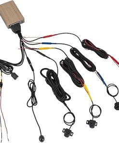 Dash Camera-BANLICALI-360 Degree Bird View Surround System- 720P Car DVR Recording Backup Camera Parking Monitoring with Night Vision Function