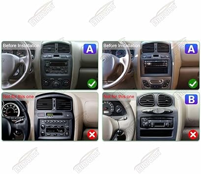 Dash Camera-Biorunn-Android 13 Car Stereo for Hyundai Santa Fe 2000-2005- Biorunn 9 Inch GPS Radio Wireless Car-Play Android Auto Upgrade Dash Kit IPS Navi RDS Head Unit 2GB RAM 32GB ROM 2 Dash Camera-Biorunn-Android 13 Car Stereo for Hyundai Santa Fe 2000-2005- Biorunn 9 Inch GPS Radio Wireless Car-Play Android Auto Upgrade Dash Kit IPS Navi RDS Head Unit 2GB RAM 32GB ROM - Image 2