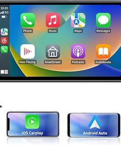 Dash Camera-TopWeb-5GWiFi Upgrade Car Stereo Radio for Toyota RAV4 2013 2014 2015 2016 2017 2018 – Wireless Carplay and Android Auto GPS Navigation – 4GB+32GB 10.2 inch Touchscreen Bluetooth RDS FM SWC Backup Camera