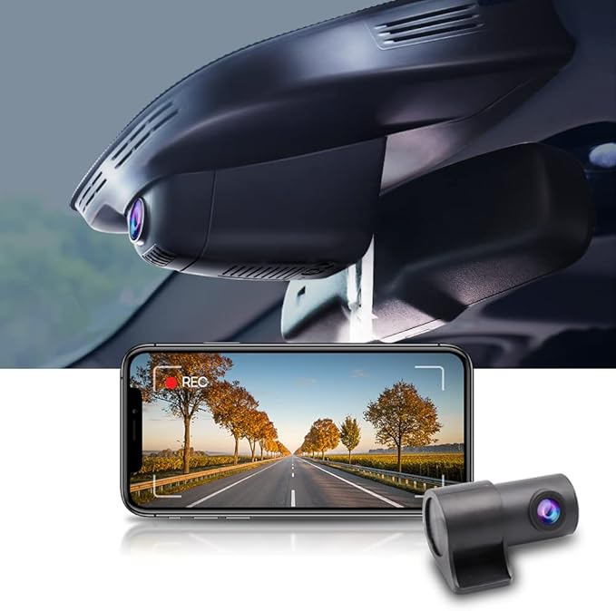 Dash Camera-FITCAMX-Fitcamx Front 4K+Rear 1080P Dash Cam Suitable for Alfa Romeo Giulia & Stelvio 2017-2024- Integrated OEM Look 3 Dash Camera-FITCAMX-Fitcamx Front 4K+Rear 1080P Dash Cam Suitable for Alfa Romeo Giulia & Stelvio 2017-2024- Integrated OEM Look - Image 3