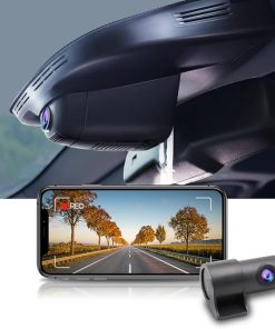 Dash Camera-FITCAMX-Fitcamx Front 4K+Rear 1080P Dash Cam Suitable for Alfa Romeo Giulia & Stelvio 2017-2024- Integrated OEM Look