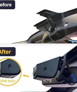 Dash Camera-FITCAMX-Fitcamx 4K Dash Cam Compatible with Nissan Armada 2017-2023 S SV SL Platinum & Infiniti QX56 (with Auto Dimming)- OEM Look 2