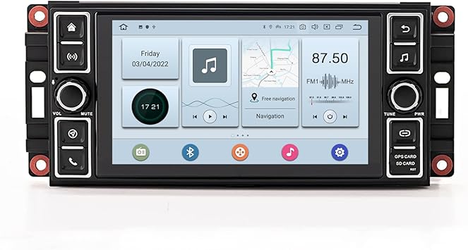 Dash Camera-simpnavi-7inch OEM Style Android Car Stereo Radio for Jeep Wrangler JK 2007-2017 Support Wireless CarPlay Android Auto Touch Screen GPS Navigation WiFi Backup Camera Dash Camera-simpnavi-7inch OEM Style Android Car Stereo Radio for Jeep Wrangler JK 2007-2017 Support Wireless CarPlay Android Auto Touch Screen GPS Navigation WiFi Backup Camera