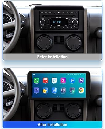 Dash Camera-hizpo-hizpo 10.33 inch Car Radio Stereo for Jeep Wrangler JK (2007-2018)- 8 core 4GB+32GB Navigation QLED Touchscreen with CarPlay Android Auto Bluetooth DSP SWC RDS USB Local Weather 2 Dash Camera-hizpo-hizpo 10.33 inch Car Radio Stereo for Jeep Wrangler JK (2007-2018)- 8 core 4GB+32GB Navigation QLED Touchscreen with CarPlay Android Auto Bluetooth DSP SWC RDS USB Local Weather - Image 2
