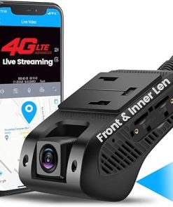 Dash Camera-PjxerdQ-Live Video & 24H Remote Monitor- Jimi JC400P 4G & WiFi Dual Dash Cam Front and Inside Cam for Cars 1080P Car Camera Driving Recorder| GPS Track| G-Sensor | Loop Records | Behavior Analysis (LNCOONAPP)
