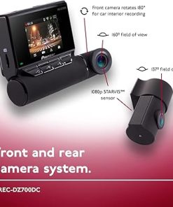 Dash Camera-Pioneer-Pioneer VREC-DZ700DC 2-Channel Dual Recording 1080p HD Dash Camera System with WiFi and 2″ LCD Screen 2