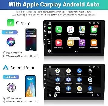 Dash Camera-Alikali-7″ Android 13 Car Stereo w/Wireless Carplay Android Auto fit for Dodge Charger 2008 2009 2010 Double Din Touch Screen Car Audio Receiver w/WiFi GPS Bluetooth/FM/AM/DSP/AHD Mic – 1+16G 2 Dash Camera-Alikali-7" Android 13 Car Stereo w/Wireless Carplay Android Auto fit for Dodge Charger 2008 2009 2010 Double Din Touch Screen Car Audio Receiver w/WiFi GPS Bluetooth/FM/AM/DSP/AHD Mic - 1+16G - Image 2