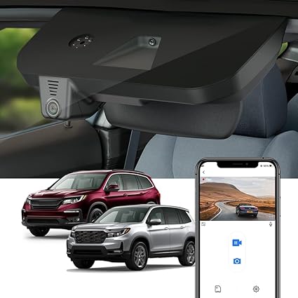 Dash Camera-FITCAMX-Fitcamx 4K Dash Cam Suitable for Honda Pilot 2016-2022 & Passport 2019-2025 Touring EX LX Elite Sport EXL (DZ-0337)- OEM Look Dash Camera-FITCAMX-Fitcamx 4K Dash Cam Suitable for Honda Pilot 2016-2022 & Passport 2019-2025 Touring EX LX Elite Sport EXL (DZ-0337)- OEM Look
