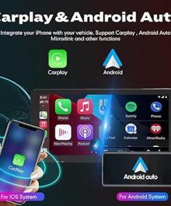 Dash Camera-KUNFINE-Kunfine Car CarPlay Android Auto Navigation Stereo GPS Radio Reverse Camera Display 10.33″ QLED Touchscreen Headunit Tablet Pad Media Player for Honda CRV 2012-2016- if Applicable Octa Core 4G+64G 2