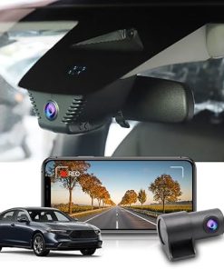 Dash Camera-FITCAMX-Fitcamx Front 2K+Rear 1080P Dash Cam Suitable for Honda Accord 2023 2024 2025 Hybrid Sport LX EX Touring EX-L (Gen11)- OEM Look