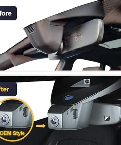 Dash Camera-FITCAMX-Fitcamx 4K Dash Cam Compatible with VW Passat S SE SEL R-line GT Limited 2016-2023 (HD2-6113)- OEM Factory Look 2