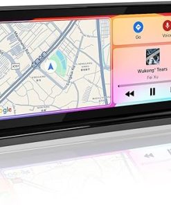 Dash Camera-PEMP-PEMP Linux Vertical Screen E70 E71 Wired and Wireless CarPlay Retrofit Android Auto- 1920 x 720 Display Mirror Link Car Radio Bluetooth Video Player Screen for BMW X5 X6 CIC(2010-2012)