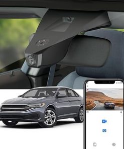 Dash Camera-FITCAMX-Fitcamx 4K Dash Cam Suitable for VW Jetta 2019-2025 1.4T 1.5T S R-line SE SEL Sport Premium (HD2-68437)- OEM Look