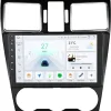 Dash Camera-Ossuret-Android 13 Car Stereo Car Radio 8-Core 4G+32G for Subaru Forester Impreza WRX 2015-2018 with Wireless Carplay Android Auto 9“ QLED Screen WiFi GPS Navigation Bluetooth 5.0