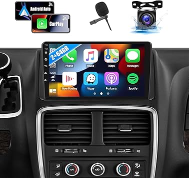 Dash Camera-CAMECHO-2+64GB Android Car Stereo Radio for Dodge Grand Caravan Chrysler Town and Country with Wireless Apple Carplay Android Auto 9″ Touch Screen Bluetooth Car Radio with GPS Navigation HiFi Backup Camera Dash Camera-CAMECHO-2+64GB Android Car Stereo Radio for Dodge Grand Caravan Chrysler Town and Country with Wireless Apple Carplay Android Auto 9" Touch Screen Bluetooth Car Radio with GPS Navigation HiFi Backup Camera