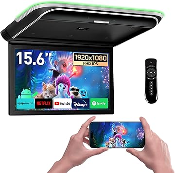 Dash Camera-XTRONS-XTRONS Android Car Overhead Player 15.6” Wide IPS Touch Screen 8K Video Car Roof Mount Monitor with Built-in Stereo Speakers Flip Down Overhead Car Monitor Support Bluetooth- WiFi Dash Camera-XTRONS-XTRONS Android Car Overhead Player 15.6” Wide IPS Touch Screen 8K Video Car Roof Mount Monitor with Built-in Stereo Speakers Flip Down Overhead Car Monitor Support Bluetooth- WiFi