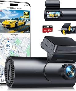 Dash Camera-GKU-GKU Dash Cam Front and Rear Camera-4K+1080P