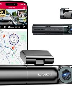Dash Camera-LINGDU-LD08 5K 3 Channel Dash Cam with 128GB eMMC- ADAS