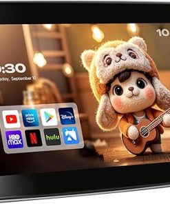 Dash Camera-AINAVI-10.1″ Android 11 Headrest Monitor Touchscreen Portable Car Tablet TV-4K Video Playback with WiFi Phone Mirroring Link Airplay HDMI Bluetooth USB SD Video Player (10.1″ 2G Ram+32G ROM(1*pc))