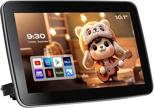 Dash Camera-AINAVI-10.1″ Android 11 Headrest Monitor Touchscreen Portable Car Tablet TV-4K Video Playback with WiFi Phone Mirroring Link Airplay HDMI Bluetooth USB SD Video Player (10.1″ 2G Ram+32G ROM(1*pc)) Dash Camera-AINAVI-10.1" Android 11 Headrest Monitor Touchscreen Portable Car Tablet TV-4K Video Playback with WiFi Phone Mirroring Link Airplay HDMI Bluetooth USB SD Video Player (10.1" 2G Ram+32G ROM(1*pc))