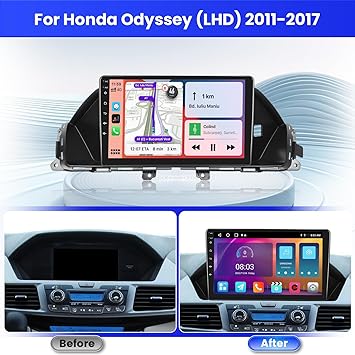 Dash Camera-Inefala-2+64G Screen for Honda Odyssey 2011 2012 2013 2014 2015 2016 2017 CarPlay Stereo Android 13 Car Radio 9 Inch Touchscreen Android Auto Backup Camera GPS FM RDS DSP 26UI 2 Dash Camera-Inefala-2+64G Screen for Honda Odyssey 2011 2012 2013 2014 2015 2016 2017 CarPlay Stereo Android 13 Car Radio 9 Inch Touchscreen Android Auto Backup Camera GPS FM RDS DSP 26UI - Image 2