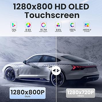 Dash Camera-Jufodrca-Car Radio Stereo for Toyota Tacoma 2016-2020: 2+64G Android 12 Touch Screen Head Unit with Wireless Carplay and Android Auto- 5G WiFi/GPS/Bluetooth/FM/Backup Camera 3 Dash Camera-Jufodrca-Car Radio Stereo for Toyota Tacoma 2016-2020: 2+64G Android 12 Touch Screen Head Unit with Wireless Carplay and Android Auto- 5G WiFi/GPS/Bluetooth/FM/Backup Camera - Image 3