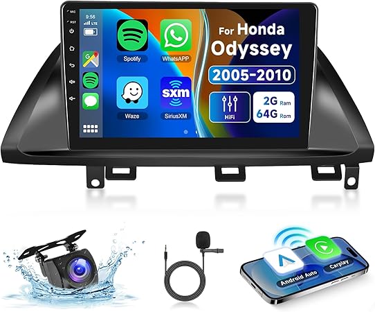 Dash Camera-METEESER-2+64G for Honda Odyssey 2005-2010 Android Car Radio Stereo-ππ’π
π’ Wireless Carplay Android Auto 10.1inch Touch Screen Bluetooth Car Audio Receiver GPS WiFi Backup Camera FM/RDS SWC Car Stereo Dash Camera-METEESER-2+64G for Honda Odyssey 2005-2010 Android Car Radio Stereo-ππ’π
π’ Wireless Carplay Android Auto 10.1inch Touch Screen Bluetooth Car Audio Receiver GPS WiFi Backup Camera FM/RDS SWC Car Stereo