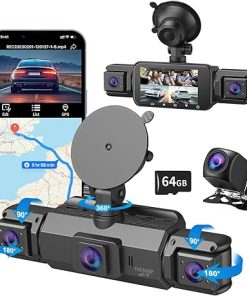 Dash Camera-AFYWO-4 Channel Dash Cam- Front and Rear