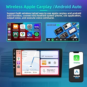 Dash Camera-podofo-Podofo Car Stereo for Honda Civic 2006-2011 with Wireless Apple Carplay Android Auto-10.1 Inch Android Touchscreen Car Radio with GPS 3 Dash Camera-podofo-Podofo Car Stereo for Honda Civic 2006-2011 with Wireless Apple Carplay Android Auto-10.1 Inch Android Touchscreen Car Radio with GPS - Image 3