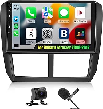 Dash Camera-CAMECHO-CAMECHO Android 13 Car Stereo for Subaru Forester Impreza WRX 2008-2012- Wireless Carplay Android Auto Dash Camera-CAMECHO-CAMECHO Android 13 Car Stereo for Subaru Forester Impreza WRX 2008-2012- Wireless Carplay Android Auto