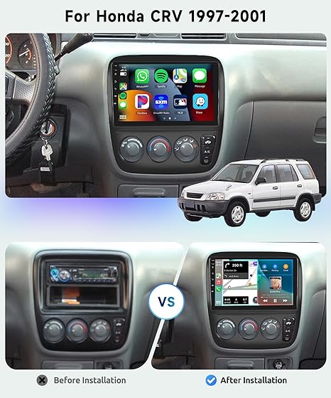 Dash Camera-podofo-8-core 4G+64G Car Radio for Honda CRV 1997 1998 1999 2000 2001- Wireless Carplay Android Auto Car Stereo 2 Dash Camera-podofo-8-core 4G+64G Car Radio for Honda CRV 1997 1998 1999 2000 2001- Wireless Carplay Android Auto Car Stereo - Image 2