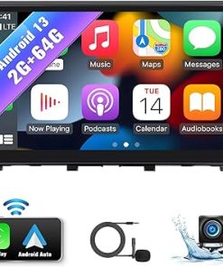 Dash Camera-SIXWIN-SIXWIN Android Car Stereo for Honda Civic 2016-2020 with Canbus and Harness Wireless CarPlay Android Auto Mirror Link 2G+64G 9 Inch Touchscreen Bluetooth GPS Navigation WiFi FM Backup Camera MIC