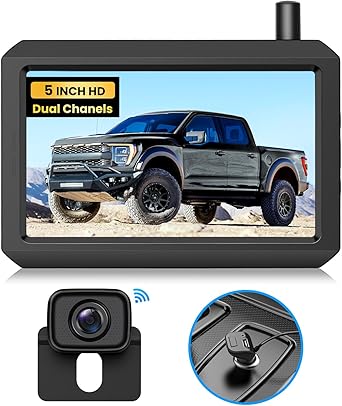 Dash Camera-AUTO-VOX-Wireless Backup Camera for Trucks: 5 Inch HD Monitor- Easy Install Stable Digital Signal Back Up Camera System Dash Camera-AUTO-VOX-Wireless Backup Camera for Trucks: 5 Inch HD Monitor- Easy Install Stable Digital Signal Back Up Camera System