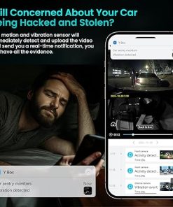 Dash Camera-FocuWay-Dash Cam Front Inside- 4G LTE Security Cam for Car 2