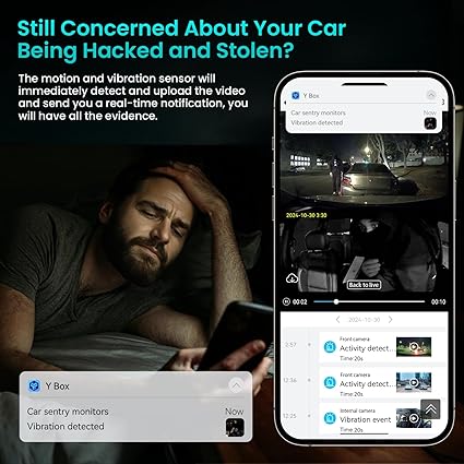 Dash Camera-FocuWay-Dash Cam Front Inside- 4G LTE Security Cam for Car 2 Dash Camera-FocuWay-Dash Cam Front Inside- 4G LTE Security Cam for Car - Image 2