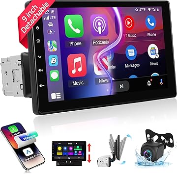 Dash Camera-NHOPEEW-9 inch Single Din Touchscreen Car Stereo with Wireless Carplay and Android Auto- NHOPEEW Detachable IPS Touch Screen Car Radio – Mirror Link Dash Camera-NHOPEEW-9 inch Single Din Touchscreen Car Stereo with Wireless Carplay and Android Auto- NHOPEEW Detachable IPS Touch Screen Car Radio - Mirror Link