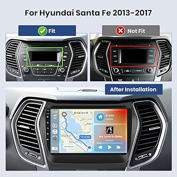 Dash Camera-Hikity-Android Car Stereo for Hyundai Santa Fe IX45 2013-2017 Radio 2+64GB 9 Inch Touchscreen Car Radio Wireless Carplay Android Auto Support GPS Navigation WiFi Bluetooth FM EQ Backup Camera 2 Dash Camera-Hikity-Android Car Stereo for Hyundai Santa Fe IX45 2013-2017 Radio 2+64GB 9 Inch Touchscreen Car Radio Wireless Carplay Android Auto Support GPS Navigation WiFi Bluetooth FM EQ Backup Camera - Image 2