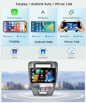 Dash Camera-podofo-8 CORE 6G+128G Car Radio for Ford Fusion Mondeo Mustang 2009-2012 with Wireless CarPlay Android Auto- 10.1″ 1280 * 720P IPS Touch Screen Stereo Android 13 GPS WiFi Bluetooth DSP SWC Backup Camera 3 Dash Camera-podofo-8 CORE 6G+128G Car Radio for Ford Fusion Mondeo Mustang 2009-2012 with Wireless CarPlay Android Auto- 10.1" 1280 * 720P IPS Touch Screen Stereo Android 13 GPS WiFi Bluetooth DSP SWC Backup Camera - Image 3