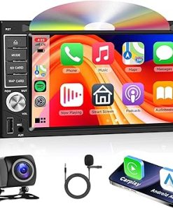 Dash Camera-Rimoody-Double Din Car Stereo with CD/DVD Player CarPlay Android Auto- Rimoody Car Radio Bluetooth Dash Camera-Rimoody-Double Din Car Stereo with CD/DVD Player CarPlay Android Auto- Rimoody Car Radio Bluetooth