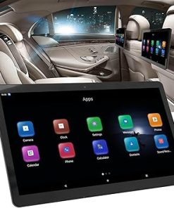 Dash Camera-Wisoqu-15.6 inch 1080P Android 11 Portable Car TV Headrest Monitor- Tablet for Cars Back Seat 2