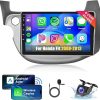 Dash Camera-METEESER-8Core 4+64G Car Stereo for Honda Fit 2008-2013 Wireless Carplay Android Auto-10.1 inch 1280 * 720P IPS Touch Screen Radio