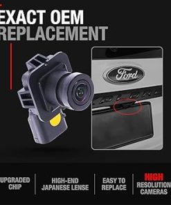 Dash Camera-T1A-Rear View Backup Camera – Compatible with 2013-2015 Ford Explorer – Reverse Park Assist Camera Replacement – OEM EB5Z19G490A- 590-421 2