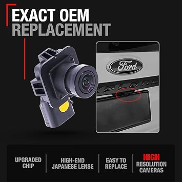 Dash Camera-T1A-Rear View Backup Camera – Compatible with 2013-2015 Ford Explorer – Reverse Park Assist Camera Replacement – OEM EB5Z19G490A- 590-421 2 Dash Camera-T1A-Rear View Backup Camera - Compatible with 2013-2015 Ford Explorer - Reverse Park Assist Camera Replacement - OEM EB5Z19G490A- 590-421 - Image 2