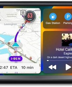 Dash Camera-KOBANOICA-Android Car Stereo for Jeep Wrangler JK Radio Chrysler Dodge Ram with Wireless Carplay Andriod Auto Bluetooth GPS Navigation-7 Inch Touch Screen Radio 2G Ram 32G ROM