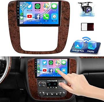 Dash Camera-Leadfan-Leadfan Android Car Stereo Radio for GMC Yukon Chevrolet Chevy Silverado Tahoe Suburban 2007-2012 with Wireless Carplay Android Auto 9″ Touch Screen In-Dash GPS Navigation WIFI Bluetooth Backup Camera Dash Camera-Leadfan-Leadfan Android Car Stereo Radio for GMC Yukon Chevrolet Chevy Silverado Tahoe Suburban 2007-2012 with Wireless Carplay Android Auto 9" Touch Screen In-Dash GPS Navigation WIFI Bluetooth Backup Camera