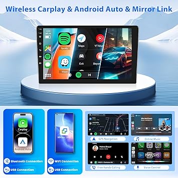 Dash Camera-Rimoody-2+64G Android Car Radio Stereo for Honda Odyssey 2005 2006 2007 2008 2009 2010 Wireless Carplay Android Auto- 10.1” Head Unit Touch Screen Mirror Link WiFi GPS Bluetooth FM/RDS EQ Backup Camera SWC 2 Dash Camera-Rimoody-2+64G Android Car Radio Stereo for Honda Odyssey 2005 2006 2007 2008 2009 2010 Wireless Carplay Android Auto- 10.1'' Head Unit Touch Screen Mirror Link WiFi GPS Bluetooth FM/RDS EQ Backup Camera SWC - Image 2