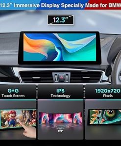 Dash Camera-XTRONS-XTRONS 12.3 Inch Qualcomm Snapdragon 680 Android 14 Car Stereo for BMW X1 F48 (from 2018) NBT EVO System- IPS Touch Screen 8+128GB Car Radio GPS Navigation for Car Support DVR TPMS Backup Camera 2