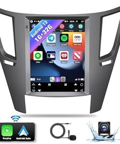 Dash Camera-SIXWIN-SIXWIN Android Car Stereo for Subaru Outback Legacy 2010-2014 9.7 Inch Touch Screen Car Radio with Wireless Apple Carplay Android Auto 1G+32G GPS Navigation Bluetooth FM WiFi HiFi Backup Camera MIC