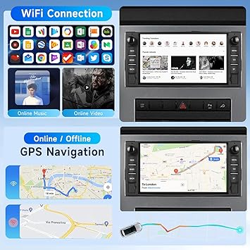Dash Camera-VECHTEL-2G+64G Upgrade Car Stereo for Jeep Wrangler Dodge Ram Chevrolet Chrysler with Wireless Carplay/Android Auto- 7 Inch HD Touch Screen Car Radio with Bluetooth 3 Dash Camera-VECHTEL-2G+64G Upgrade Car Stereo for Jeep Wrangler Dodge Ram Chevrolet Chrysler with Wireless Carplay/Android Auto- 7 Inch HD Touch Screen Car Radio with Bluetooth - Image 3