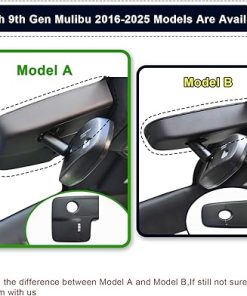 Dash Camera-mangoal-Front 4K and Rear 1080P Dash Cam for Chevy 9th Gen Malibu 2016-2025 (Model A)- Model A & Model B Have Same Models Years but Vehicle Sensor Cover are Different 2